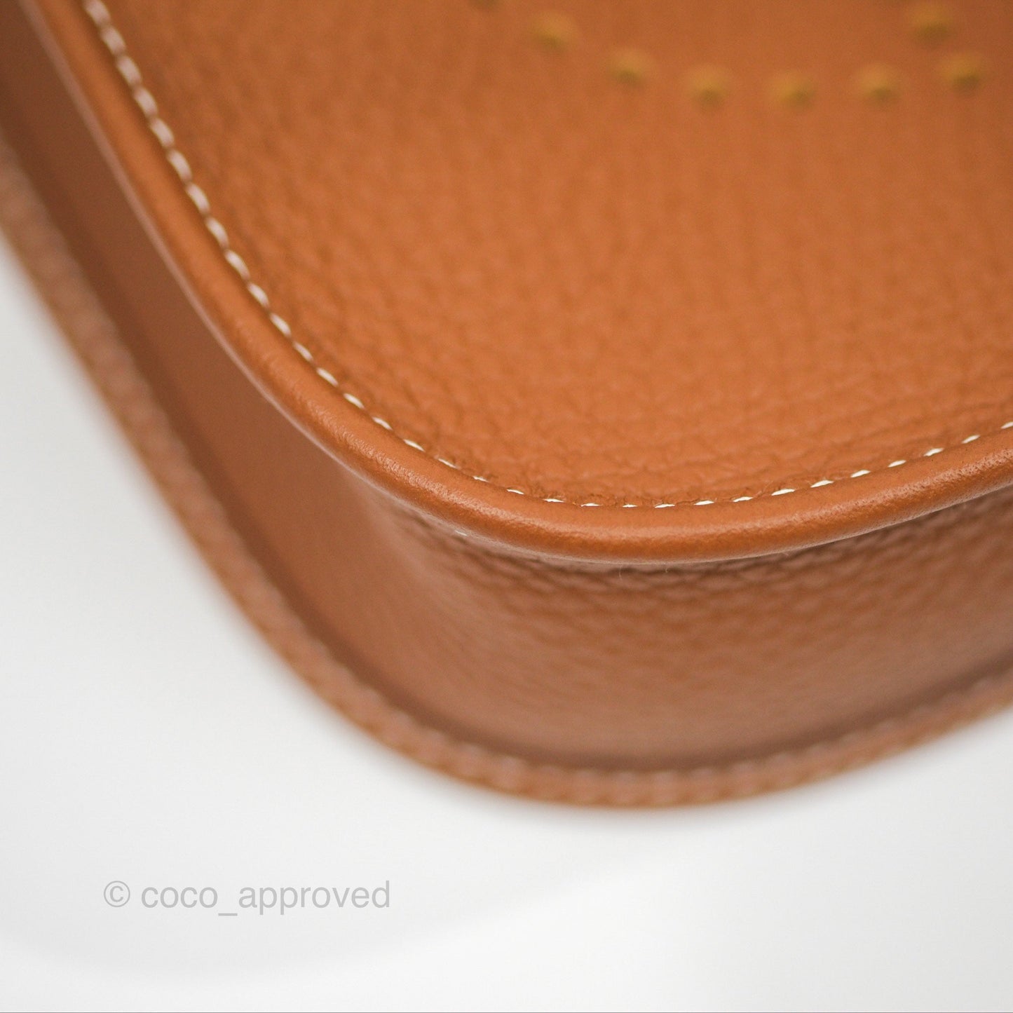Hermès Mini Evelyne 16 Gold Clemence Palladium Hardware