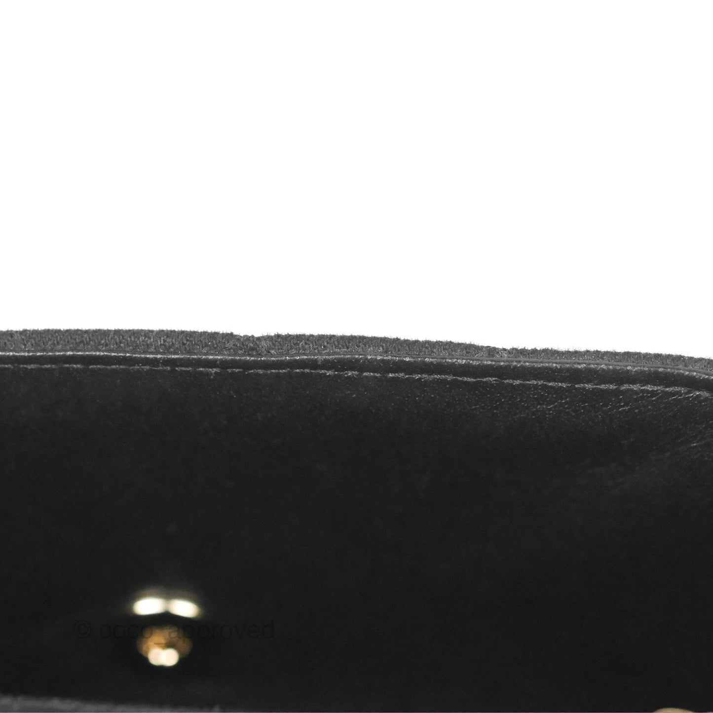 Chanel Mini Rectangular Flap Bag Black Denim Braided Gold Hardware 18A
