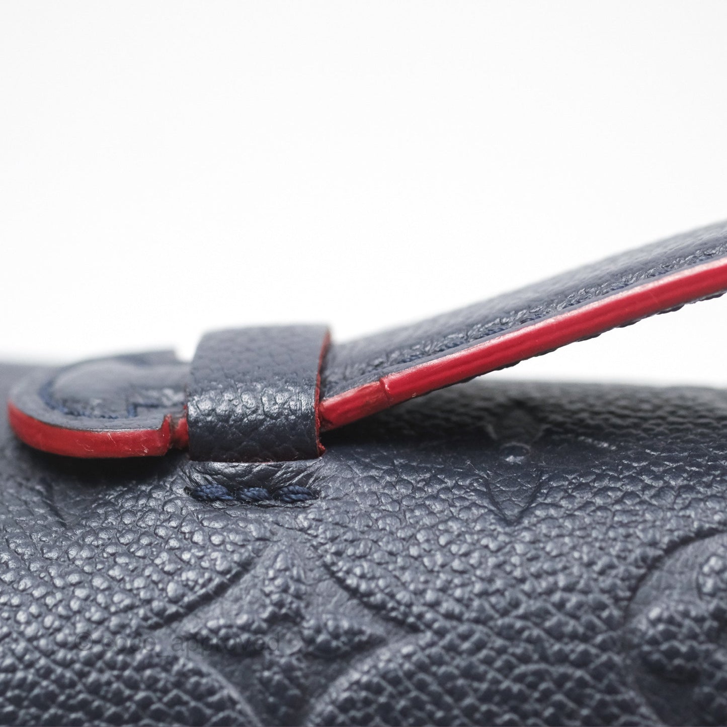 Louis Vuitton Empreinte Pochette Metis Marine Rouge