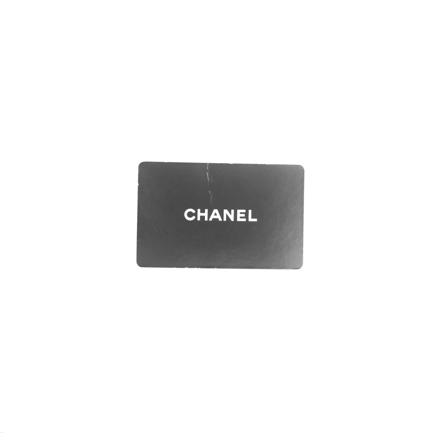 Chanel Première Iconic Chain Watch Black Leather Silver Tone Size ML