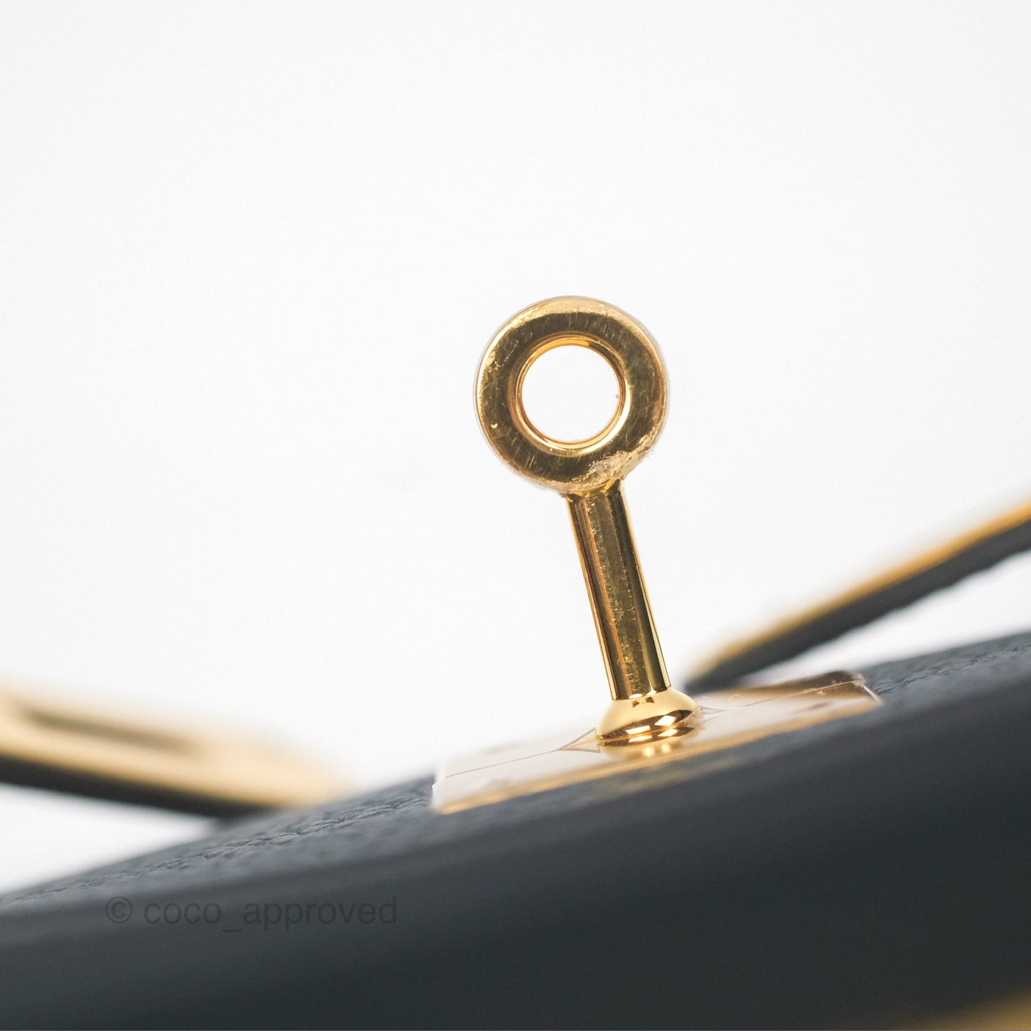 Hermes Kelly 28 Clemence Vert Cypress 6O Gold Hardware