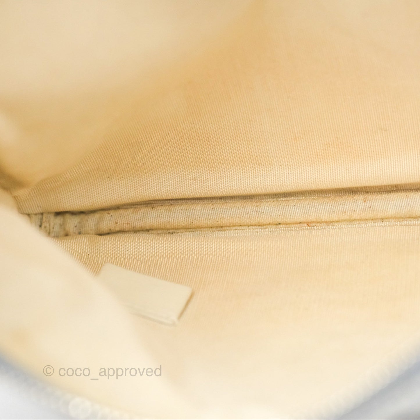 Chanel Deauville Clutch Light Blue Raffia