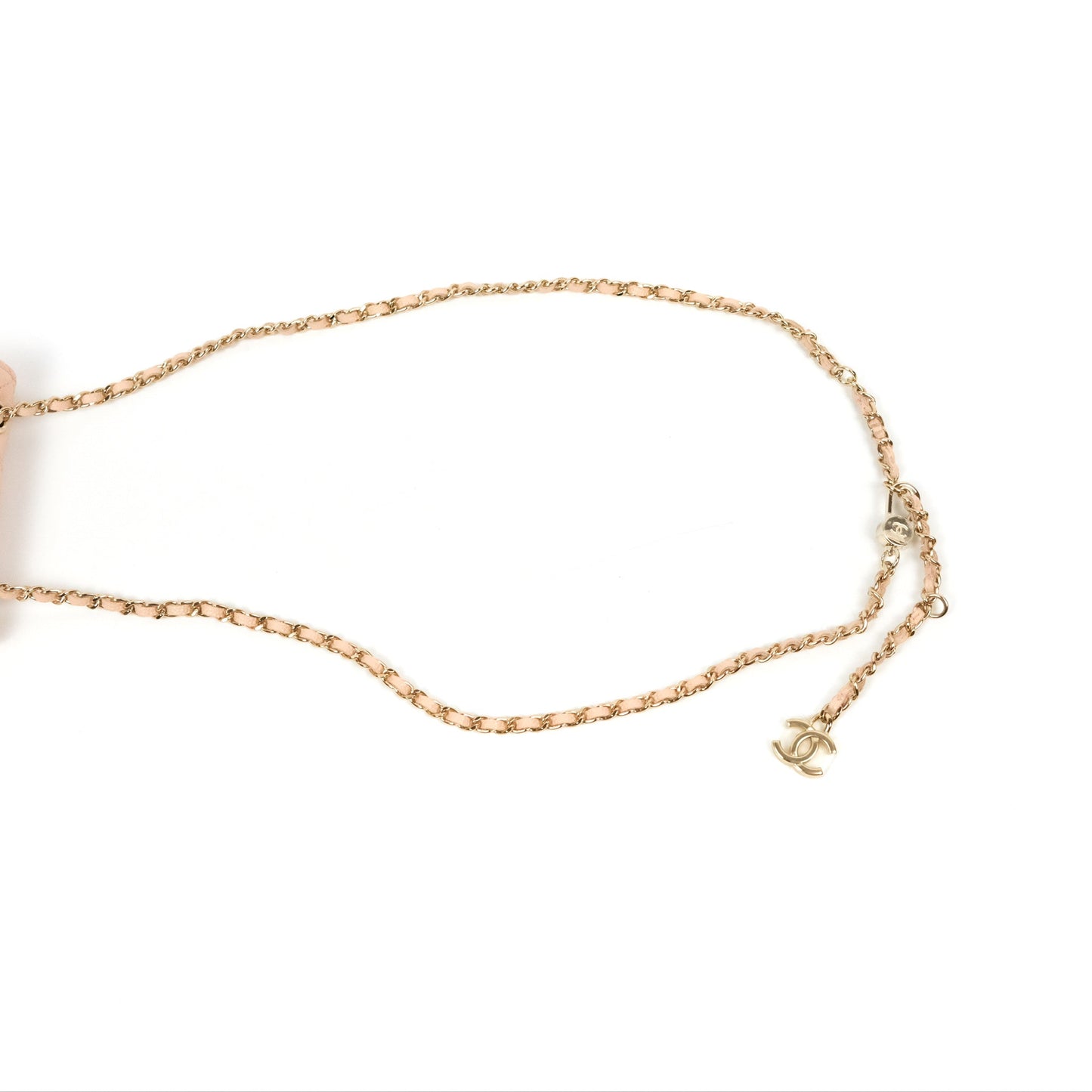 Chanel Classic Quilted Belt Bag Light Pink Caviar Gold Hardware