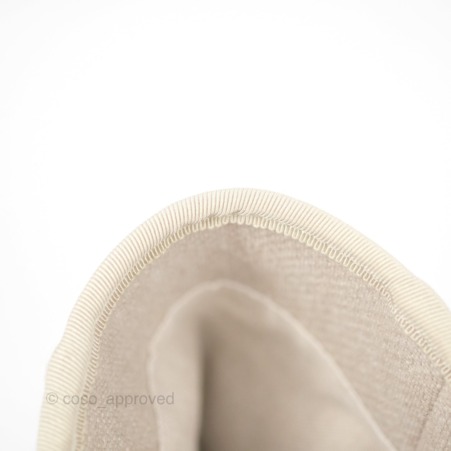 Chanel New Small Deauville Black/Taupe Canvas