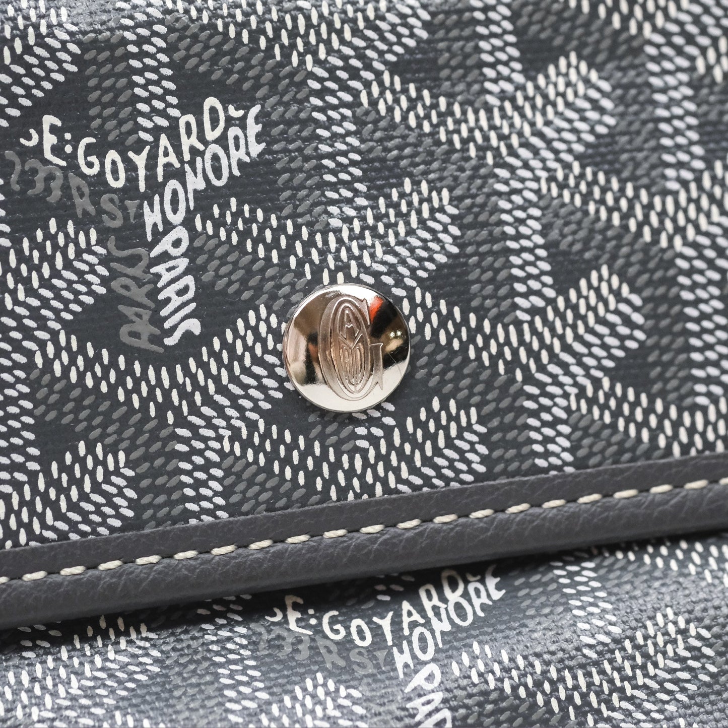 Goyard Bohème Hobo Bag Grey Goyardine Canvas