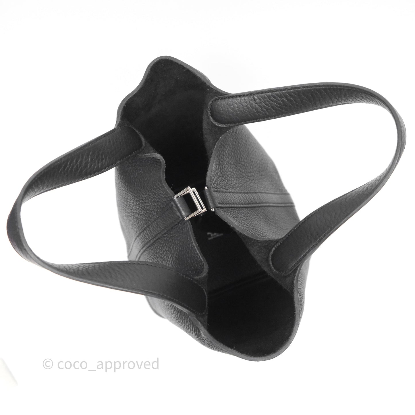 Hermès Picotin 18 Black Noir 89 Clemence Palladium Hardware