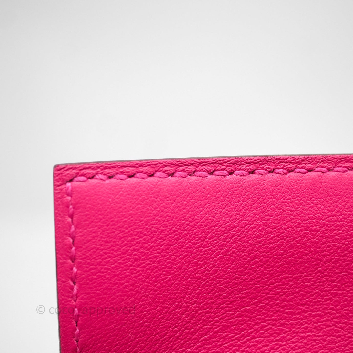 Hermès Kelly Pochette Nata Swift Pink Special Order Gold Hardware
