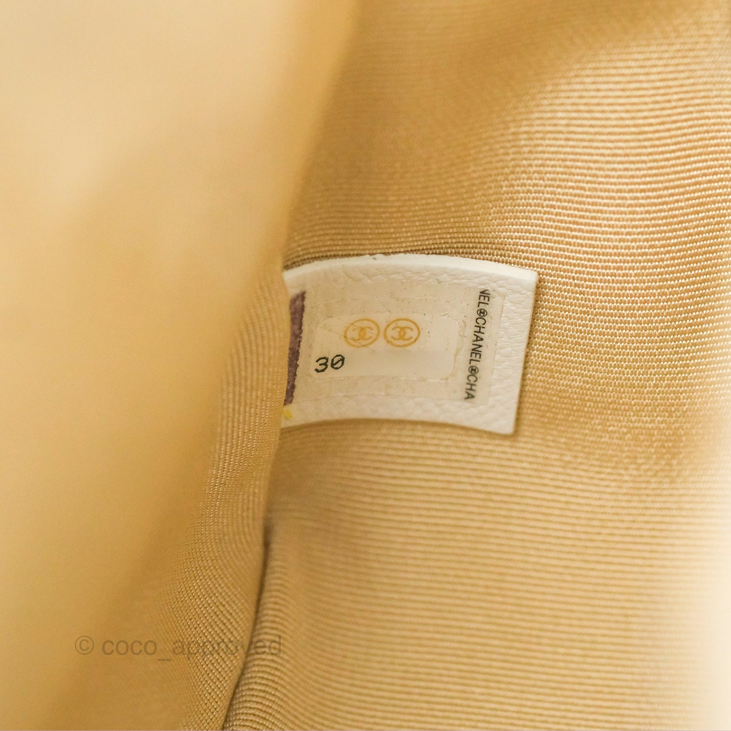 Chanel 19 Small Off White Mixed Hardware