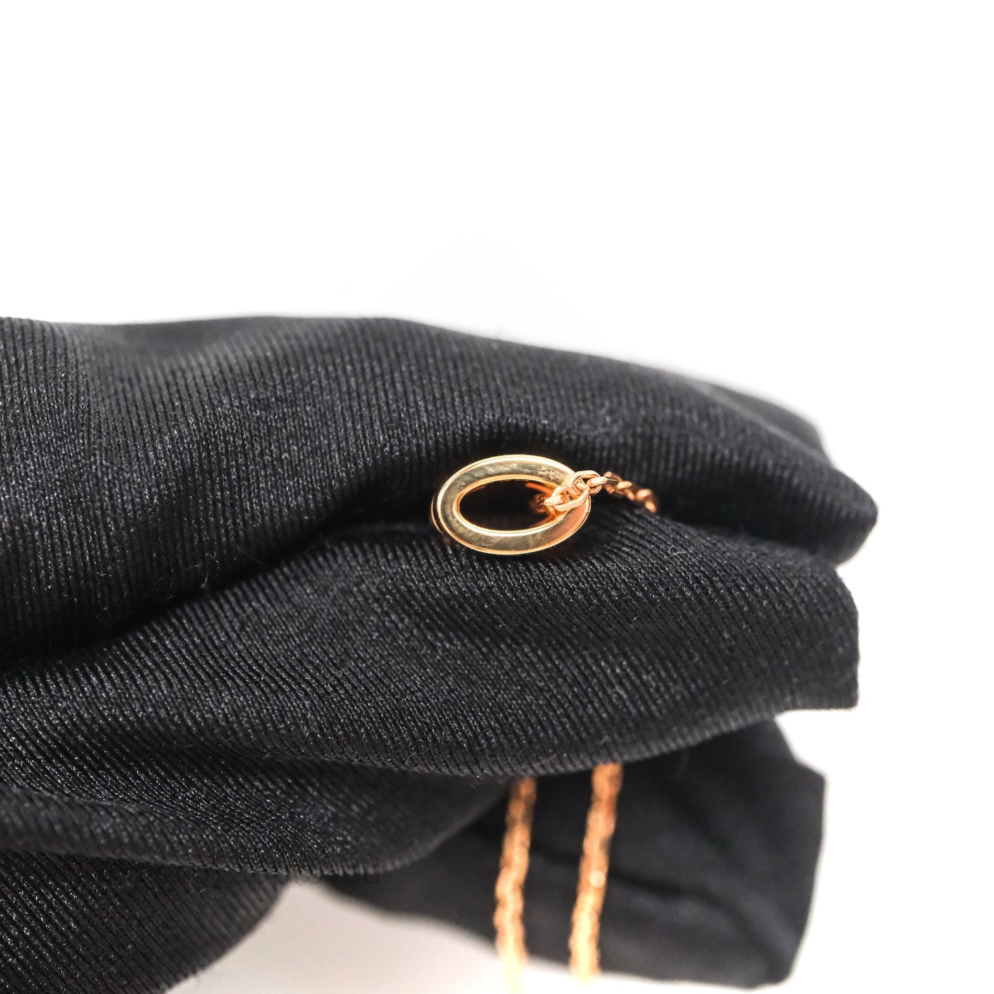 Hermès Mini Pop H Pendant Necklace Black Noir Rose Gold Hardware