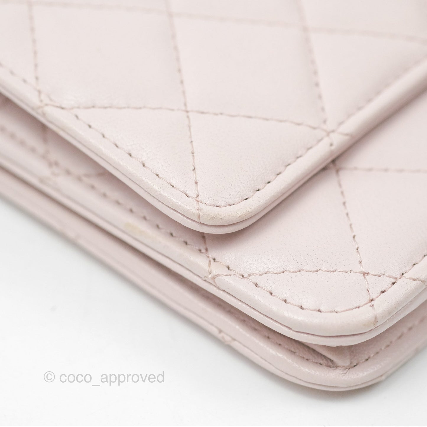 Chanel Trendy CC WOC Quilted Pink Lambskin Gold Hardware