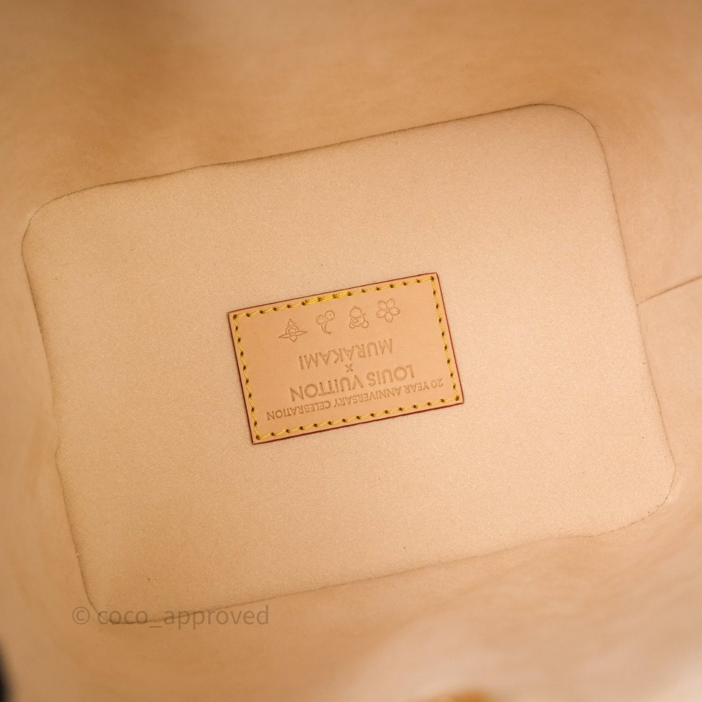Louis Vuitton x Takashi Murakami All In BB Bag Multicolore Blanc Monogram Canvas