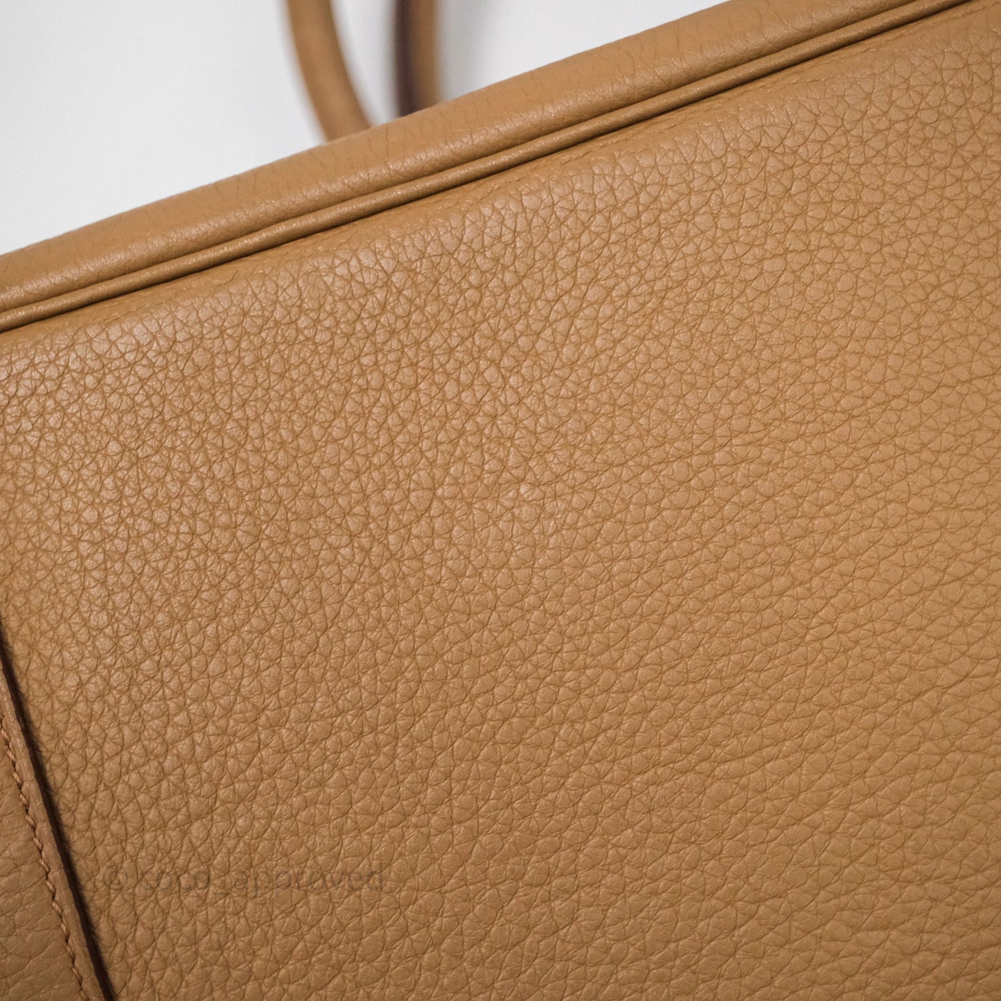 Hermès Birkin JPG Shoulder Bag 42 Tabac Camel 24 Palladium Hardware