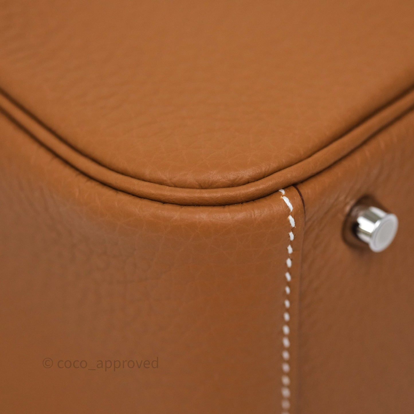 Hermès Mini Lindy II 20 Gold 37 Clemence Gold Hardware