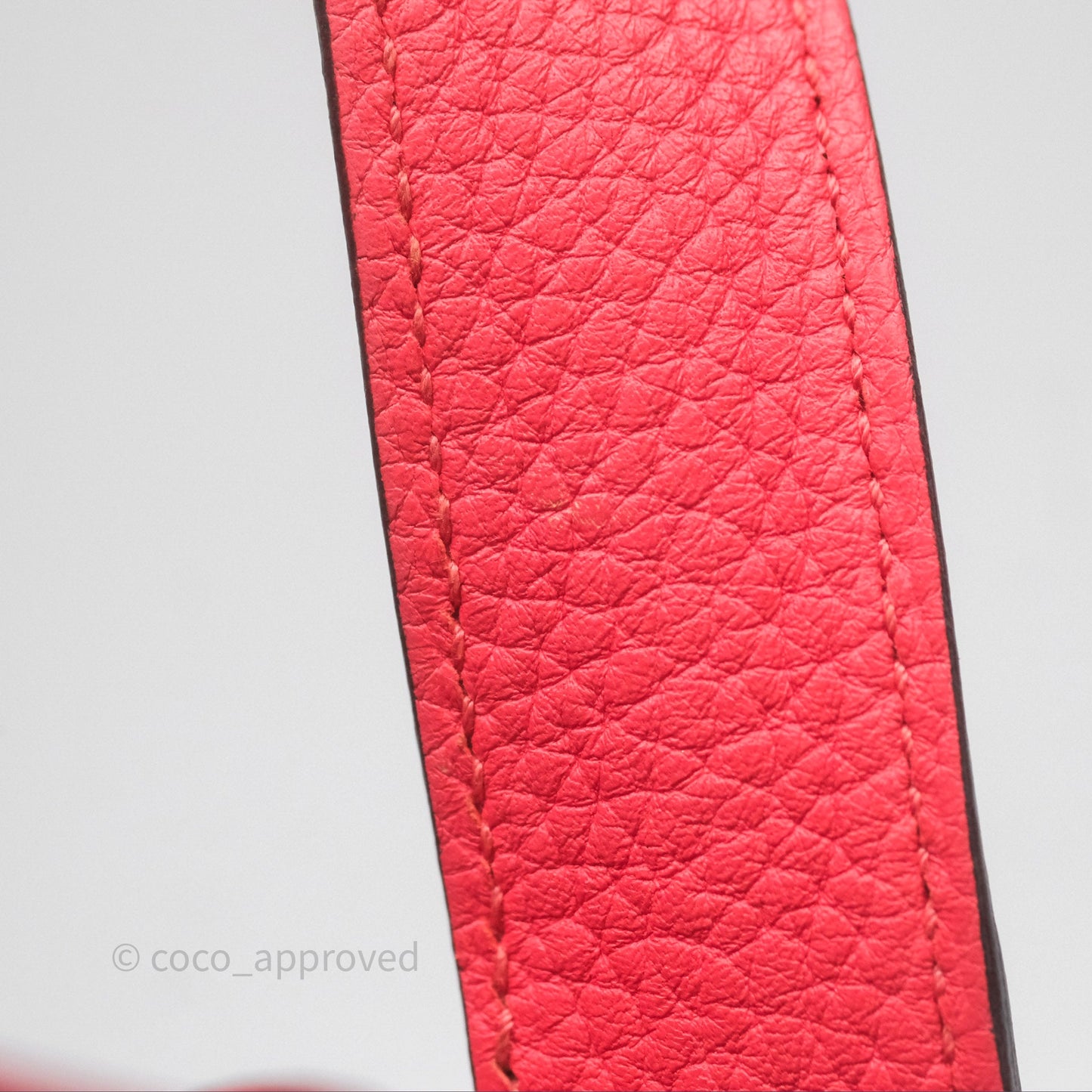 Hermès Picotin 18 Rose Texas Taurillon Clemence Palladium Hardware
