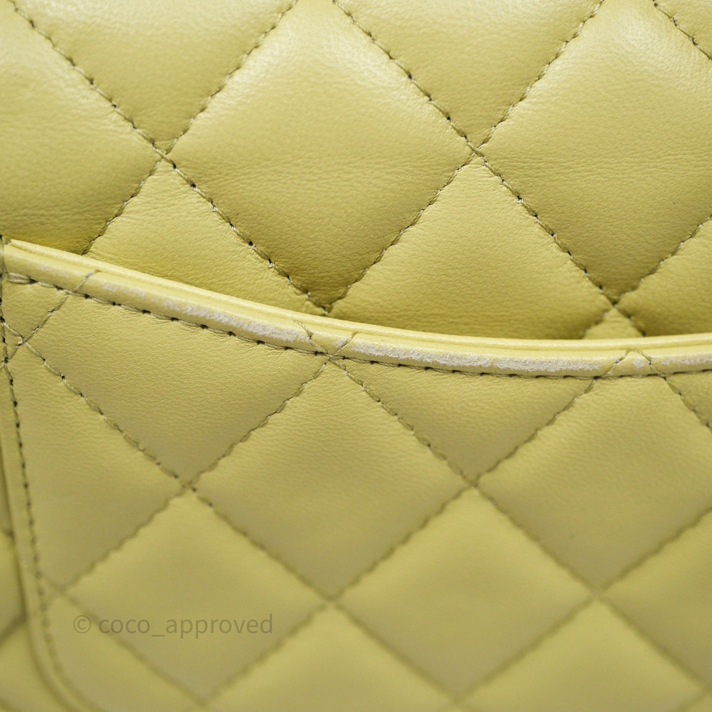 Chanel Mini Rectangular Flap Quilted Green Lambskin Gold Hardware