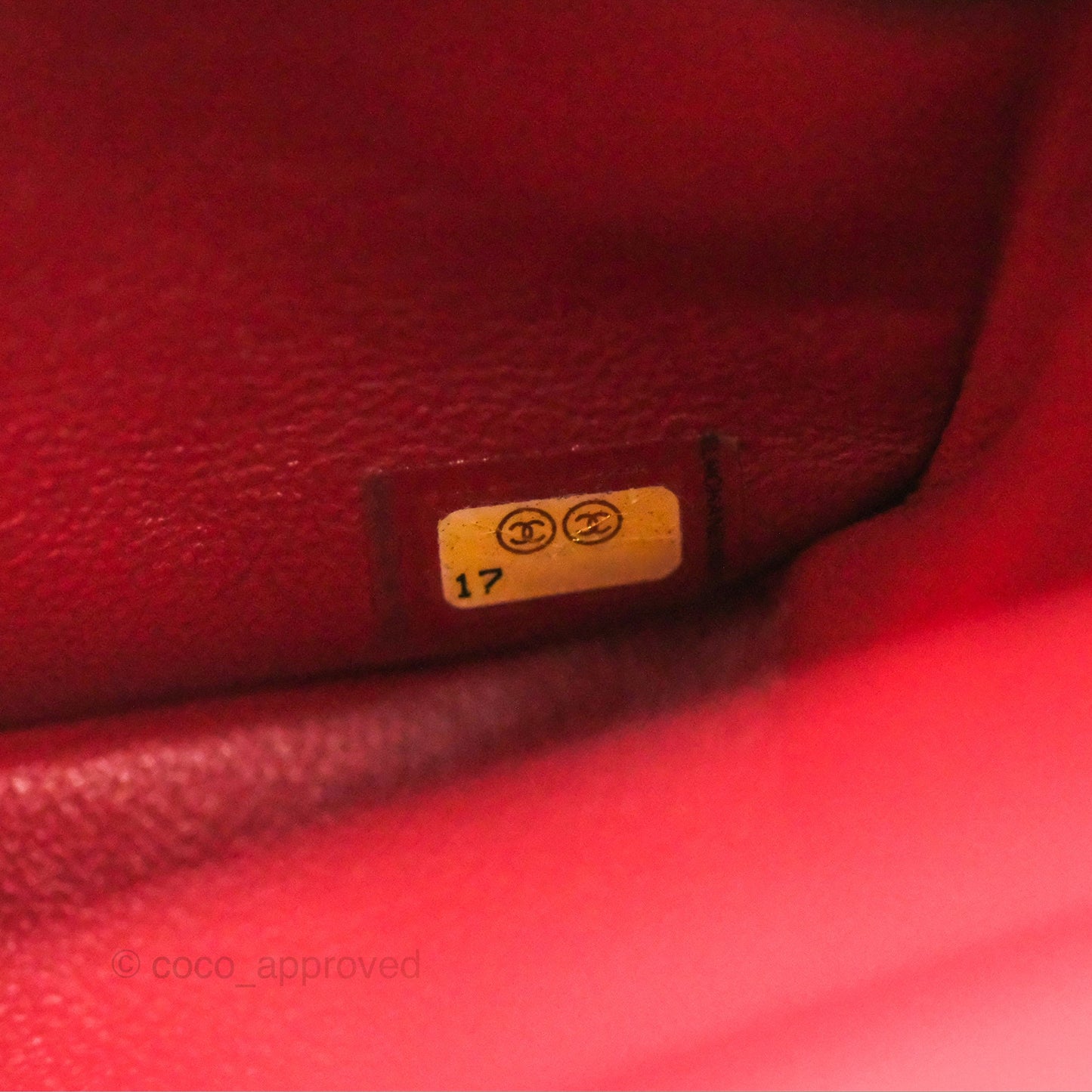 Chanel Jumbo Double Flap Red Lambskin Silver Hardware⁣⁣