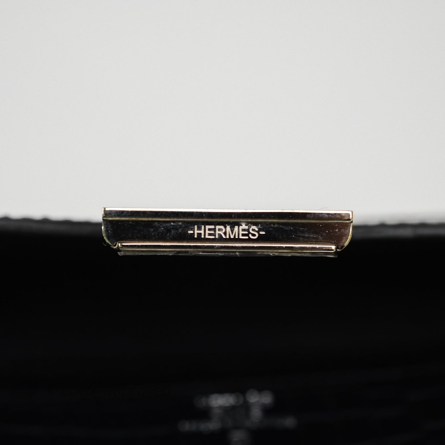 Hermes Constance Wallet Bleu Nuit 2Z Matte Alligator Ombre Lizard Buckle