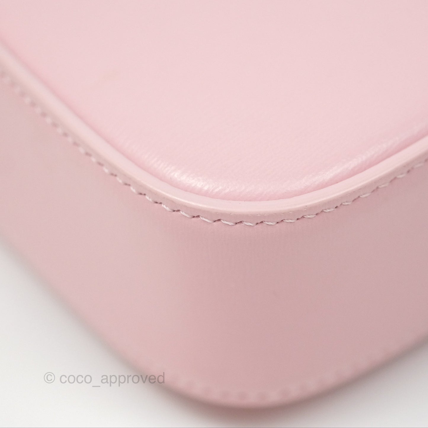 Celine Mini Triomphe Shiny Calfskin Pink