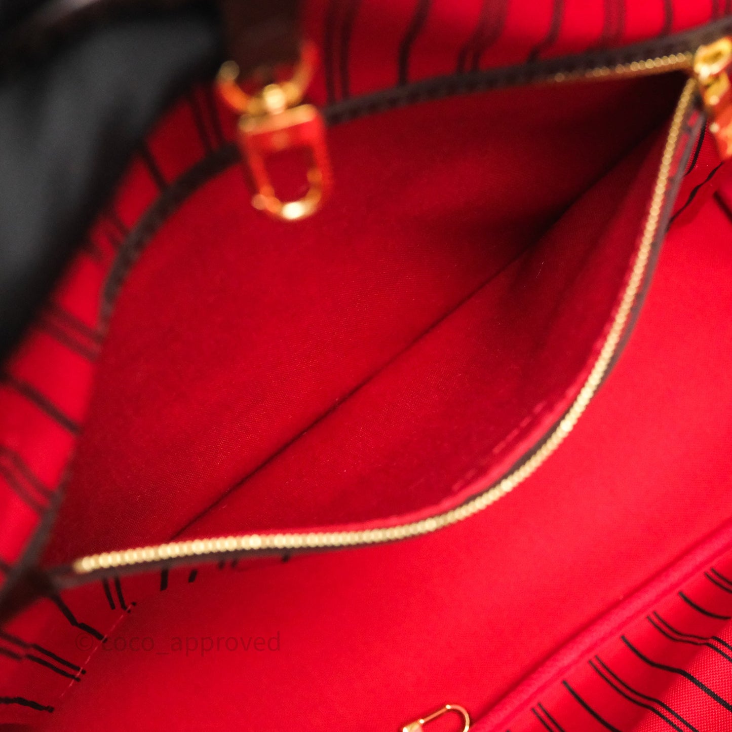 Louis Vuitton Neverfull MM Damier Ebene Canvas
