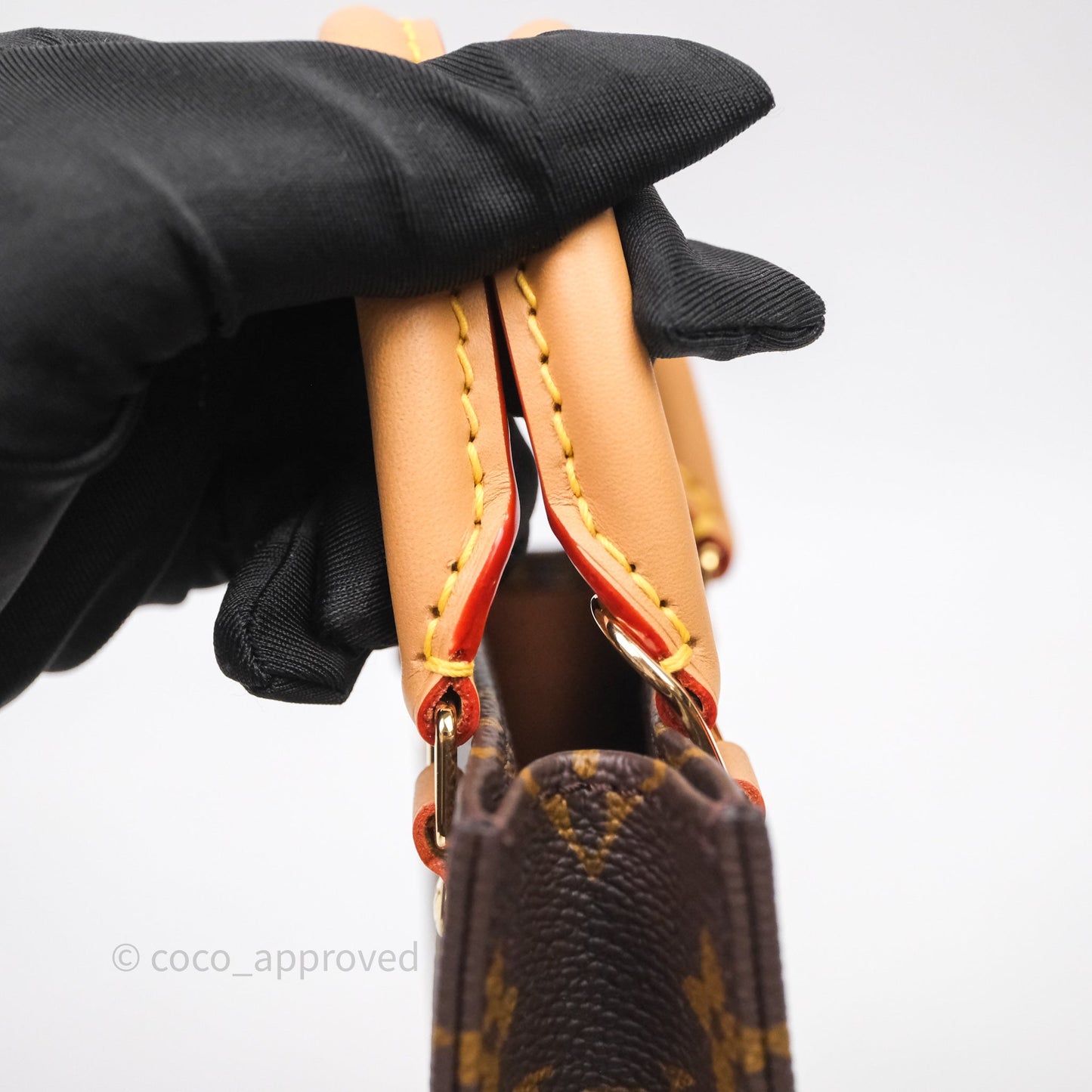 Louis Vuitton Petit Sac Plat Bag Monogram Canvas