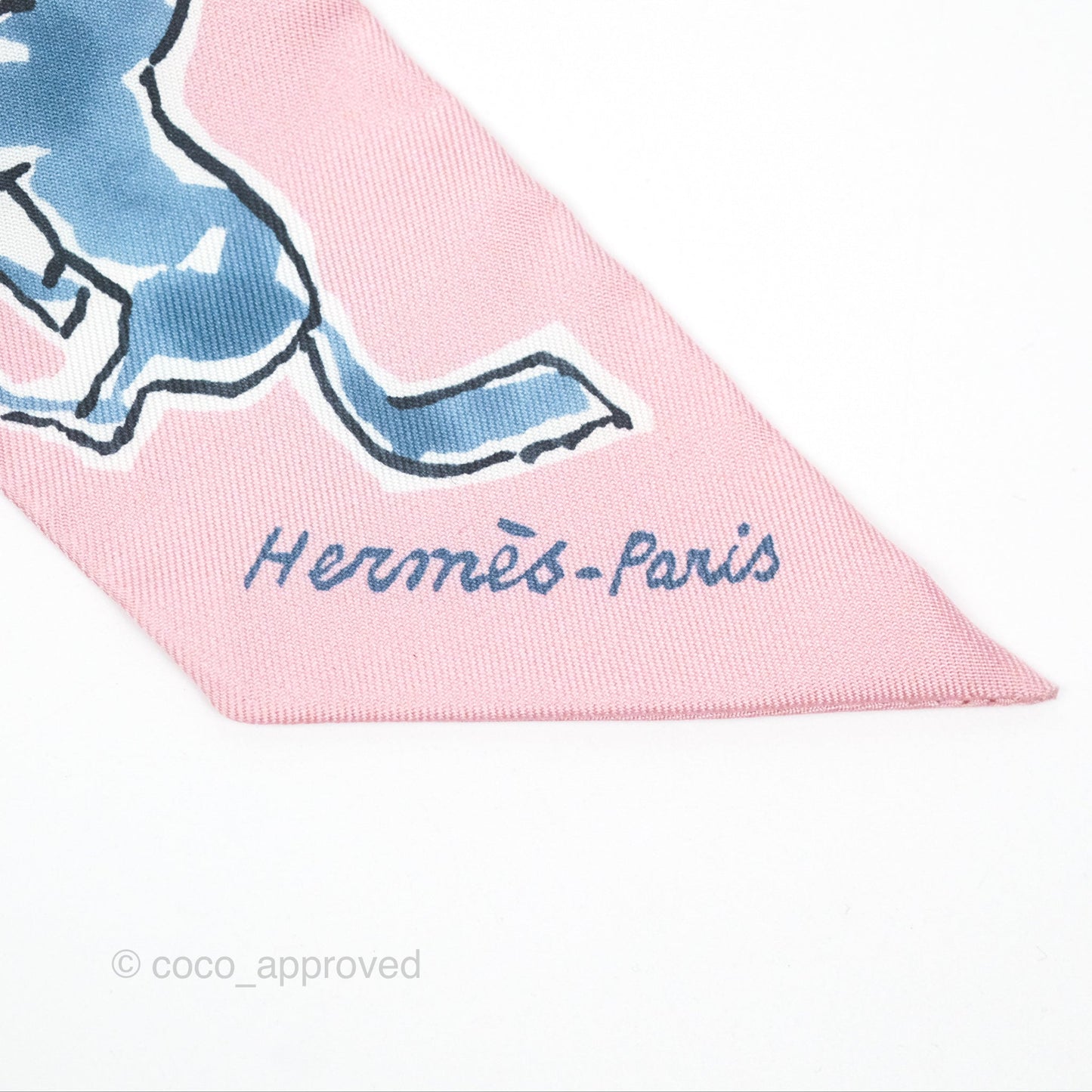Hermès Chevaux en Liberte Silk Twilly