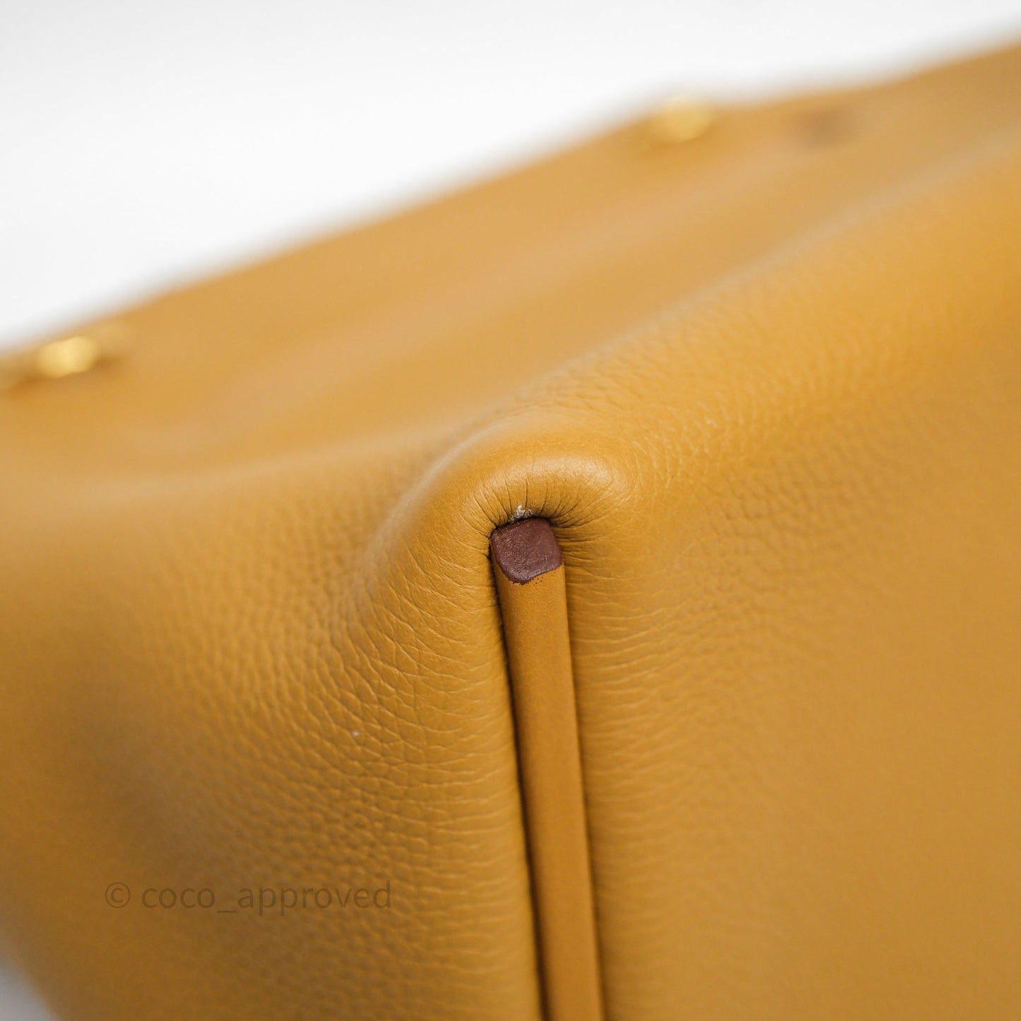 Hermès 24/24 29 Sesame 2S/ Terre Battue R1 Clemence/ Swift Gold Hardware