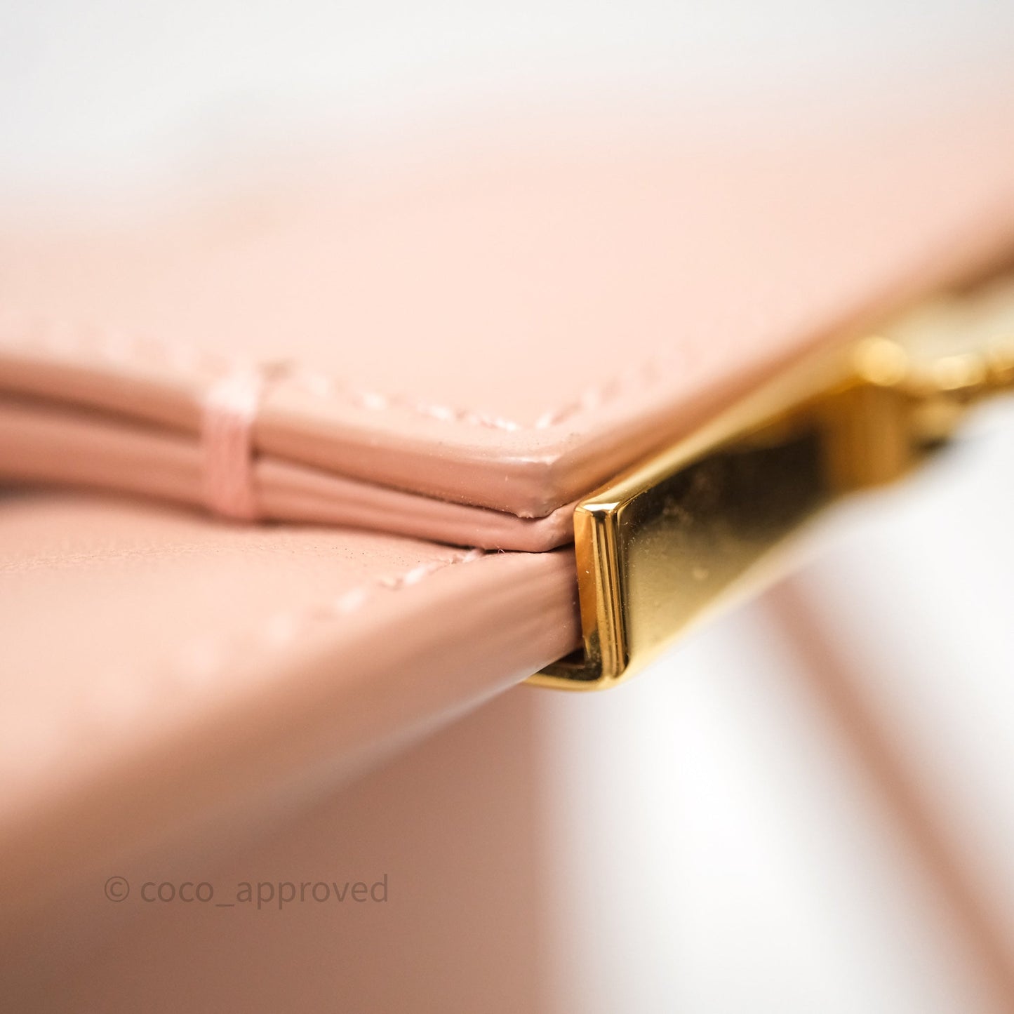 Christian Dior Small 30 Montaigne Bag Pink Calfskin Gold Hardware