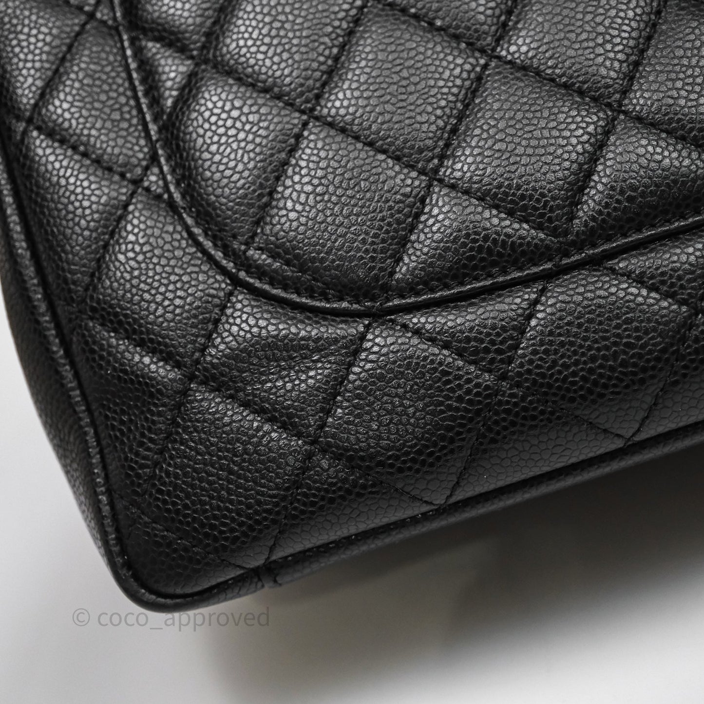 Chanel GST Black Caviar Gold Hardware
