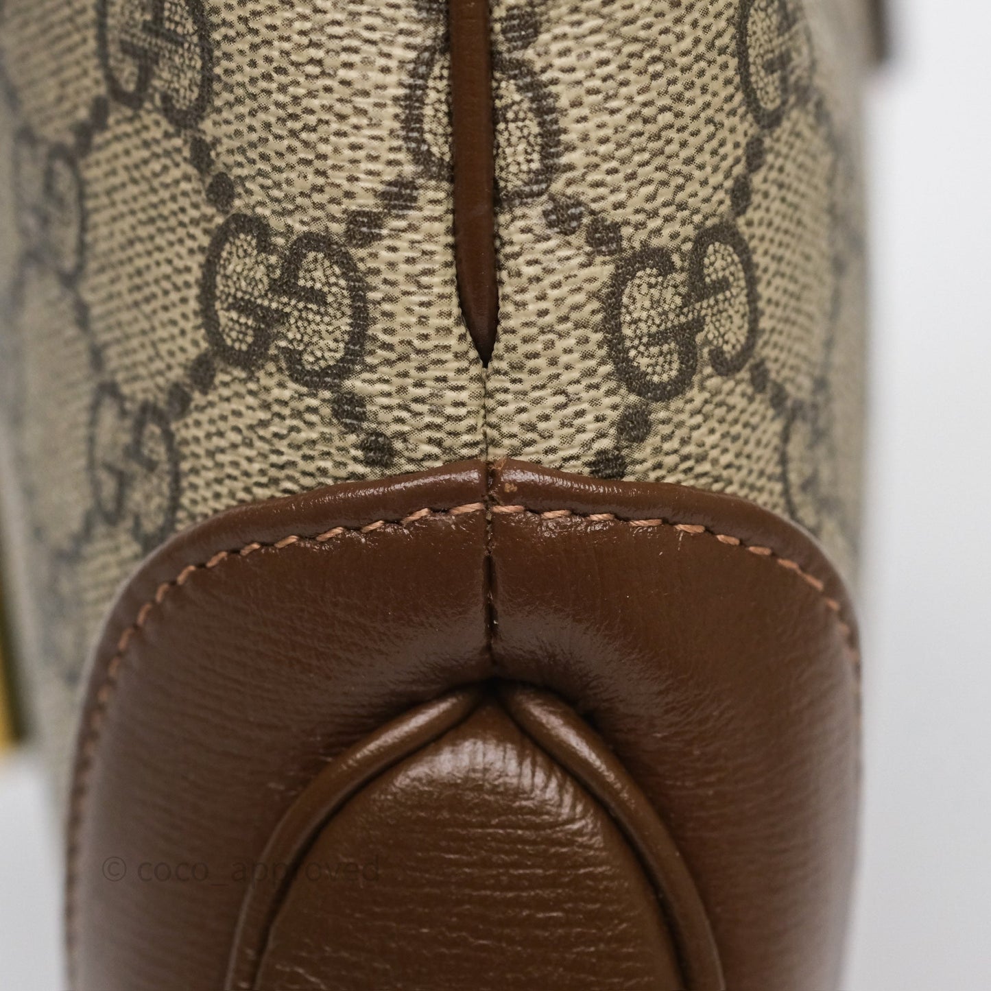 Gucci Jackie 1961 Small Shoulder Bag Beige/Ebony GG Supreme Canvas