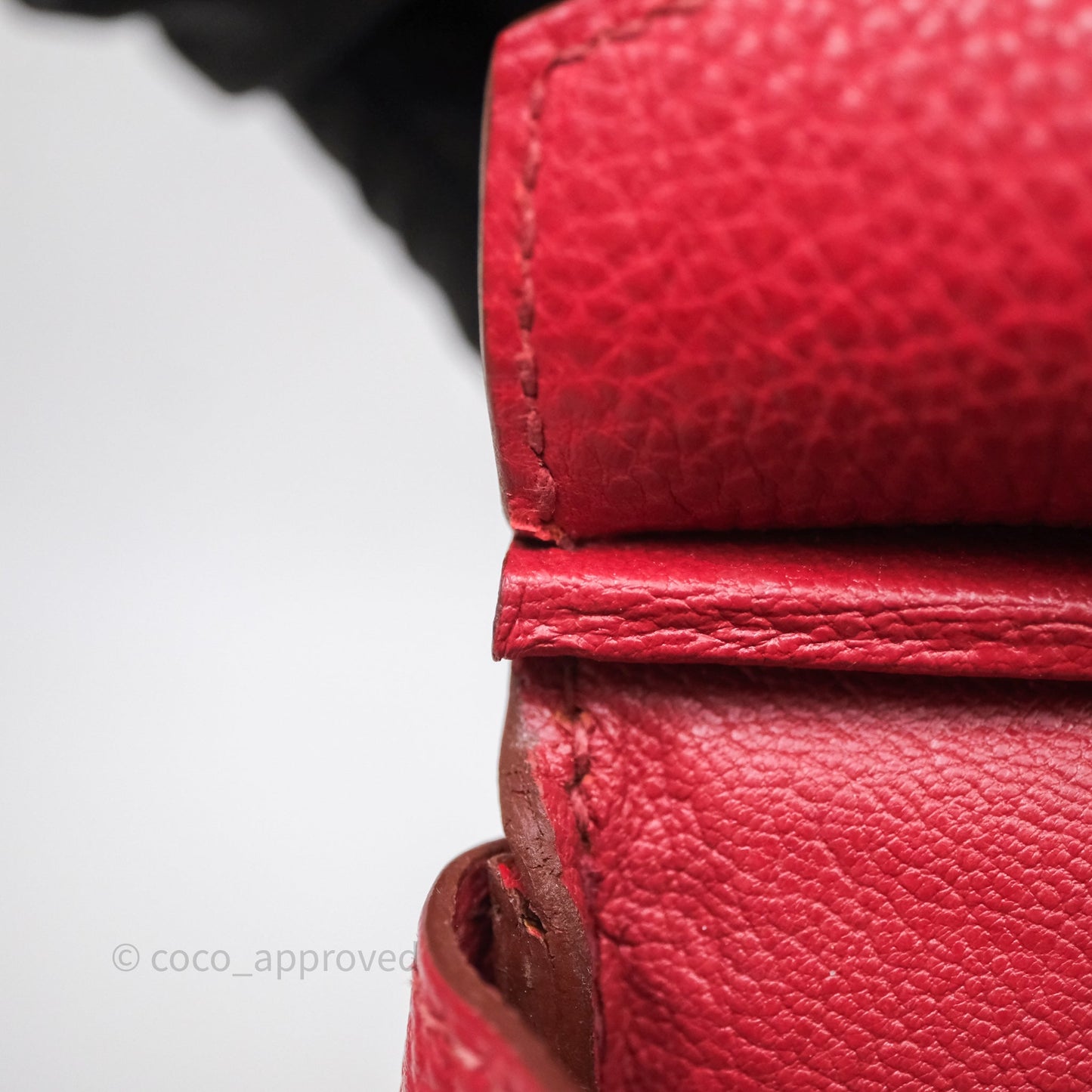 Hermès Birkin 30 Rouge Togo Palladium Hardware