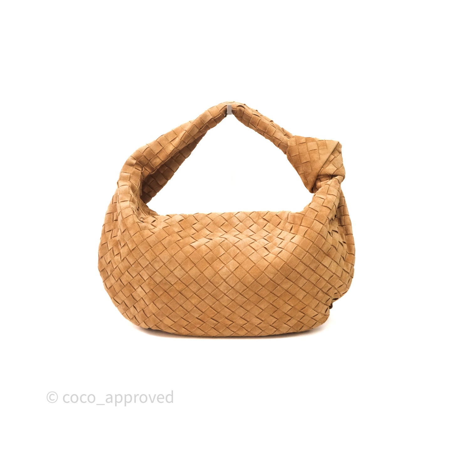 Bottega Veneta Classic Jodie Brown Suede Intrecciato