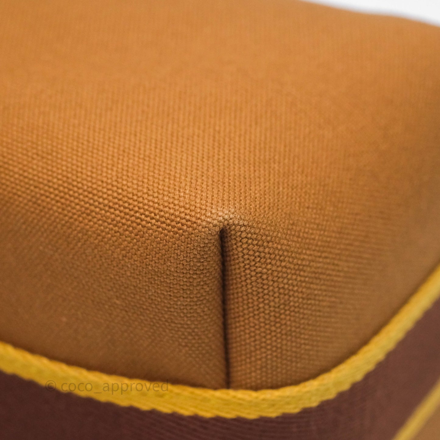 Hermès Small Bride-A-Brac Ocre Canvas