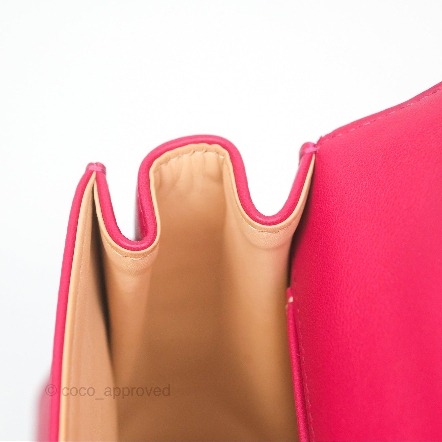 Delvaux Tempête Mini in Silky Calf Framboise