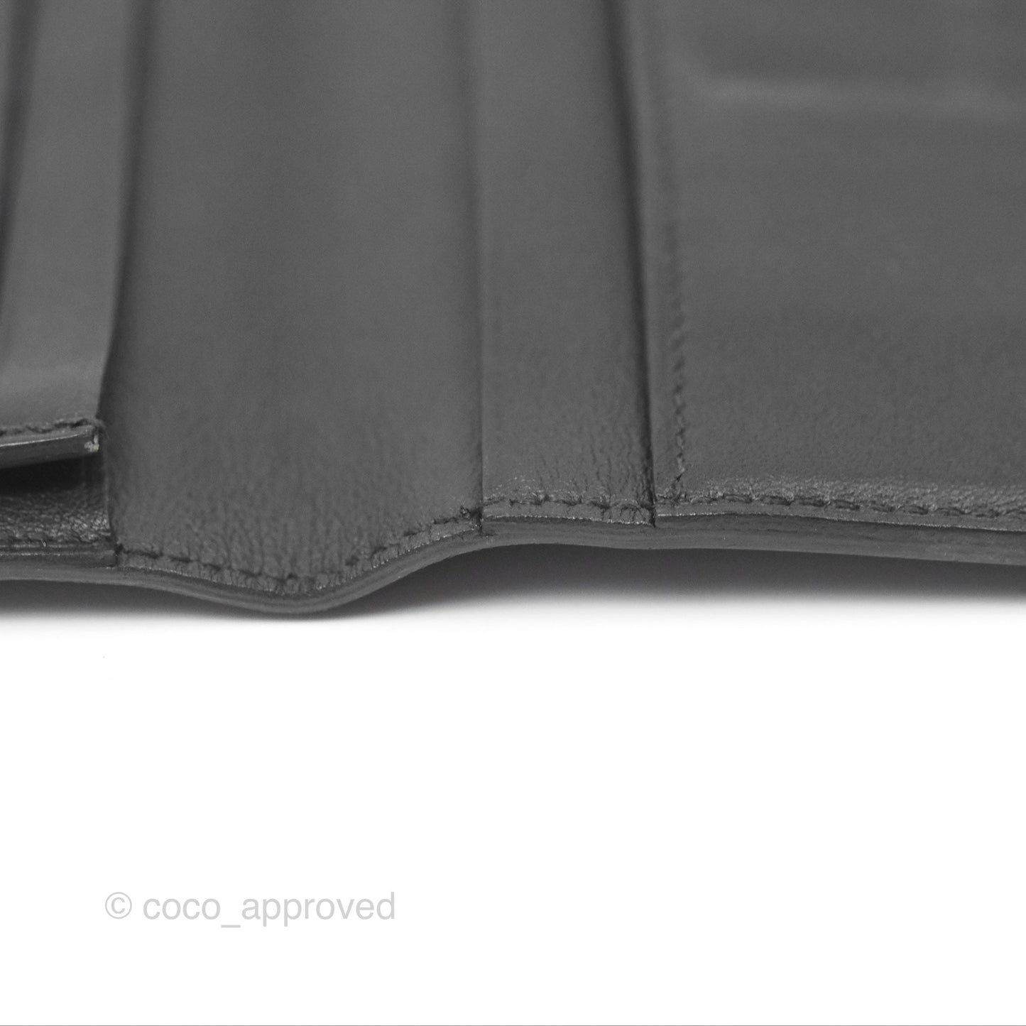 Hermès Citizen Twill Long Wallet Black Swift
