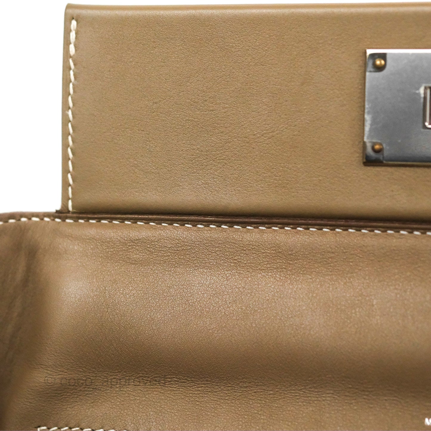 Hermès 24/24 29 Etoupe Togo Palladium Hardware