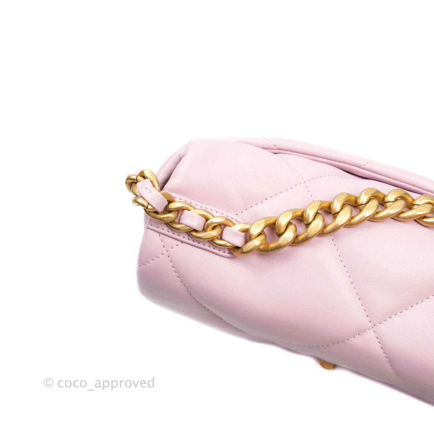 Chanel 19 Small Lilac Rose Claire Mixed Hardware