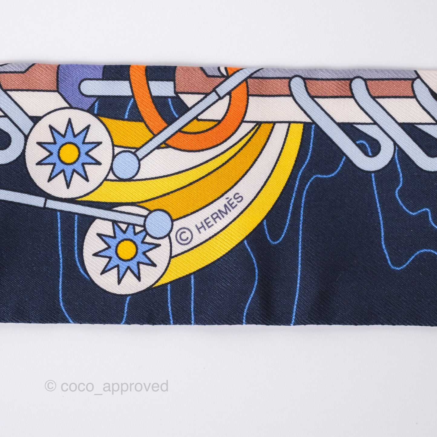 Hermès Scarf Odyssey Silk Twilly