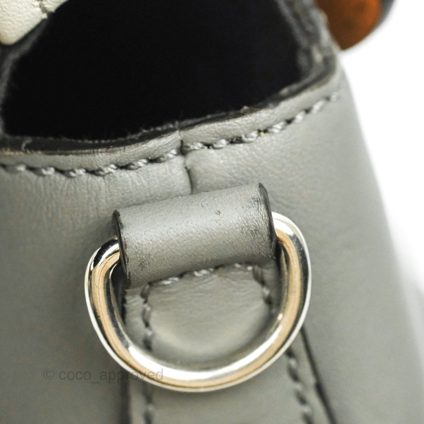 Fendi Mini By The Way Vit. Dolce Bag Moon/Uovo/Mlc/P
