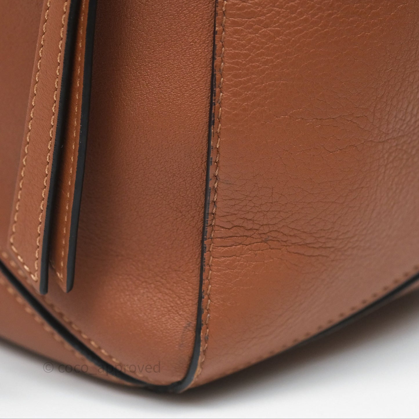 Loewe Medium Puzzle Bag Tan Calfskin