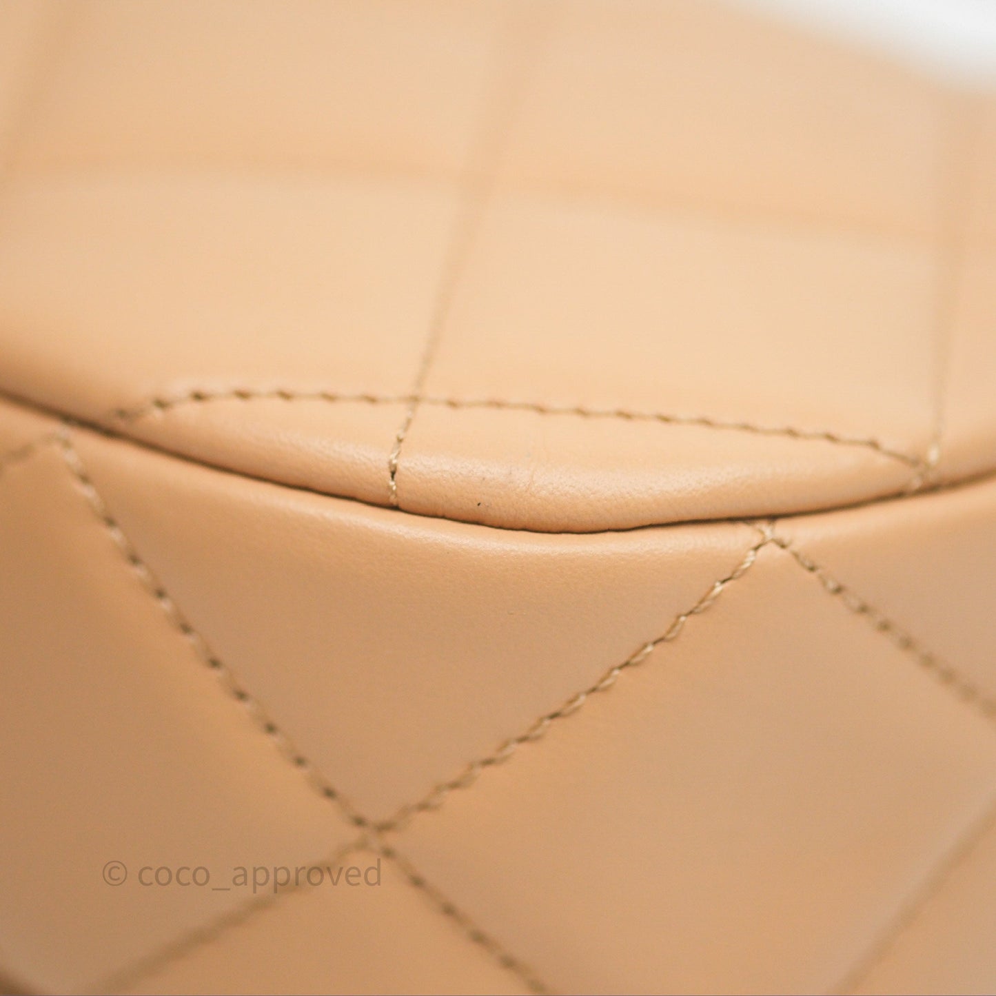 Chanel Large Hobo Bag Beige Aged Calfskin Aged Gold Hardware 23K