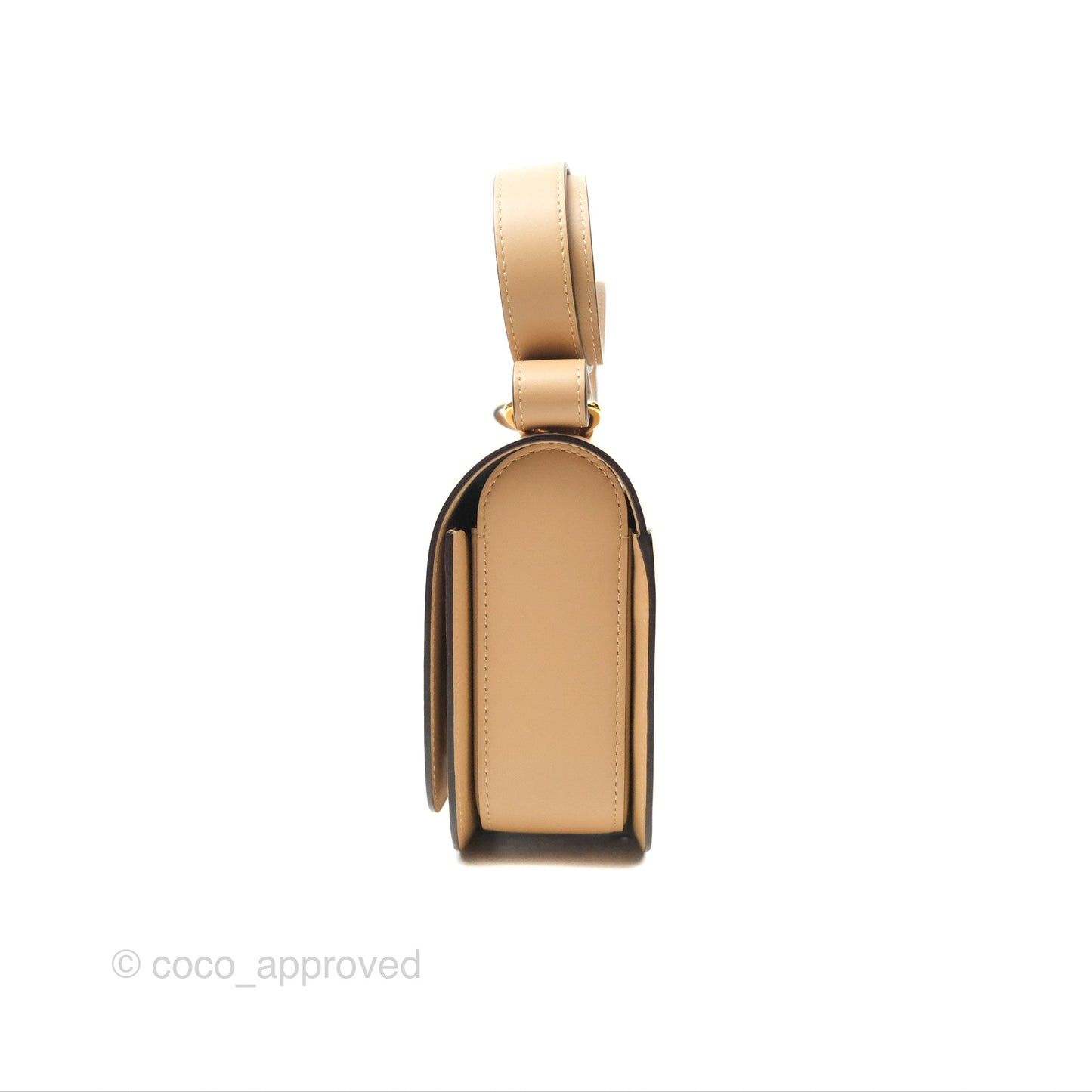 Delvaux Lingot Bag Latte Olen Calfskin