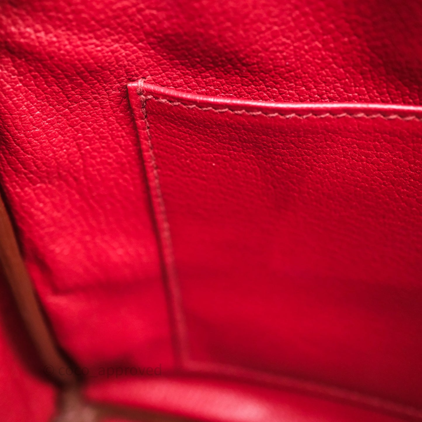 Hermès Birkin 30 Rouge Togo Palladium Hardware