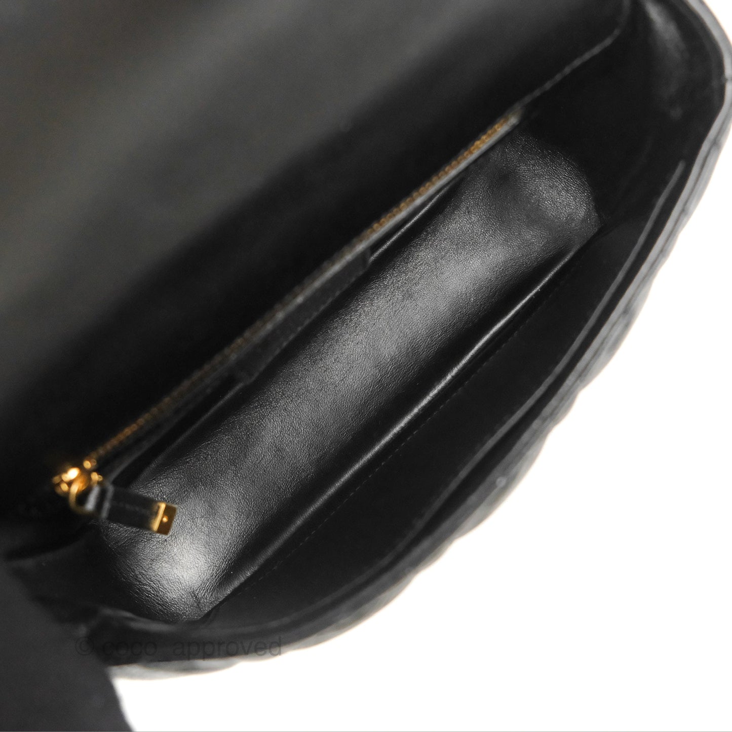 Dior Small Caro Bag Black Supple Cannage Calfskin