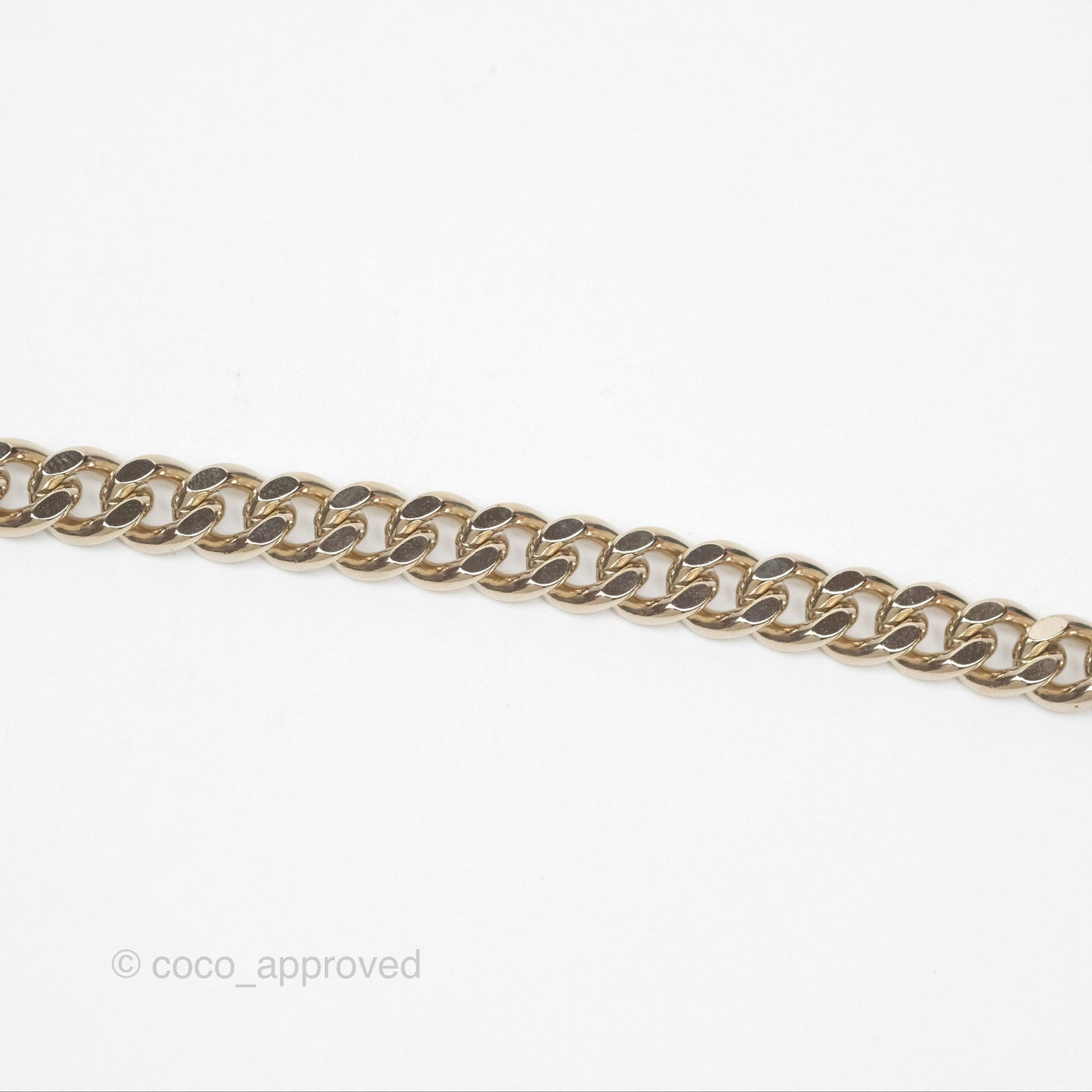 Chanel Logo Chain Choker Gold Tone 22S