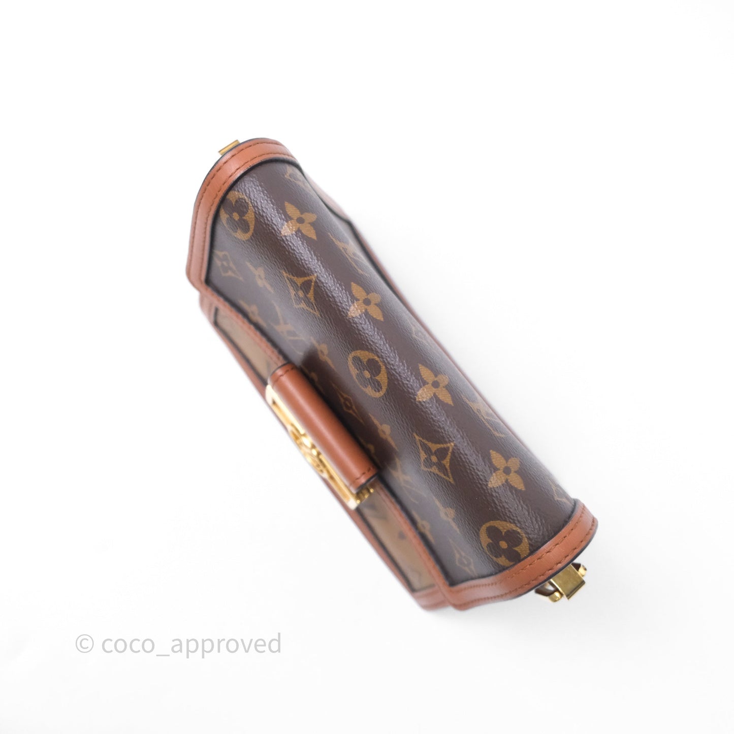 Louis Vuitton Mini Dauphine Monogram Tan Calfskin