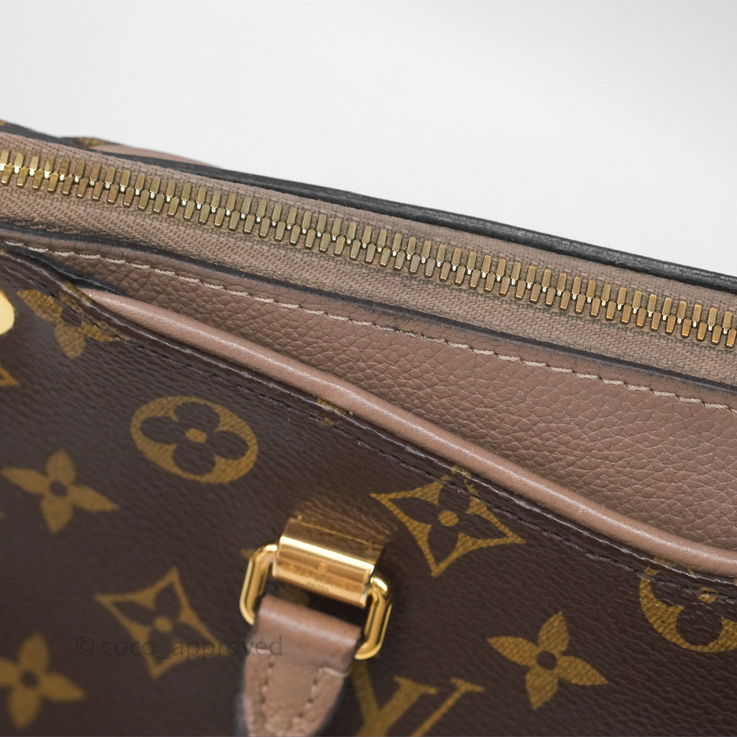 Louis Vuitton Pallas BB Monogram Full Taupe Glace
