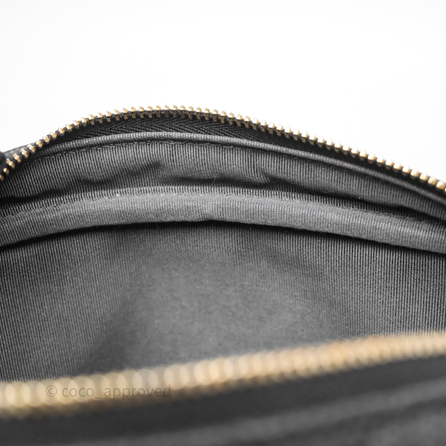 Chanel Camera Bag Black Matte Caviar Gold Hardware