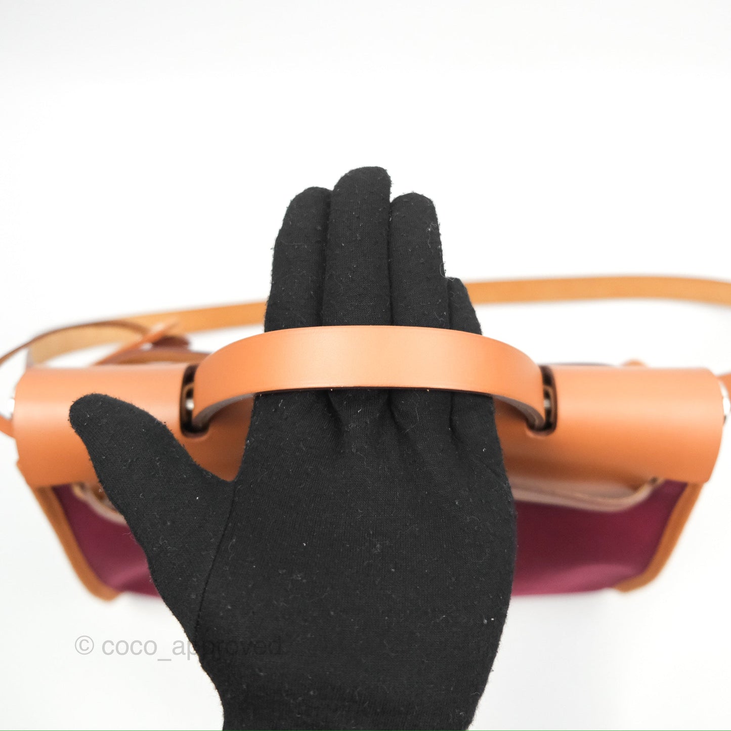Hermès Herbag Zip 31 Retourne Rose Bubblegum Rubis Nature Canvas Palladium Hardware