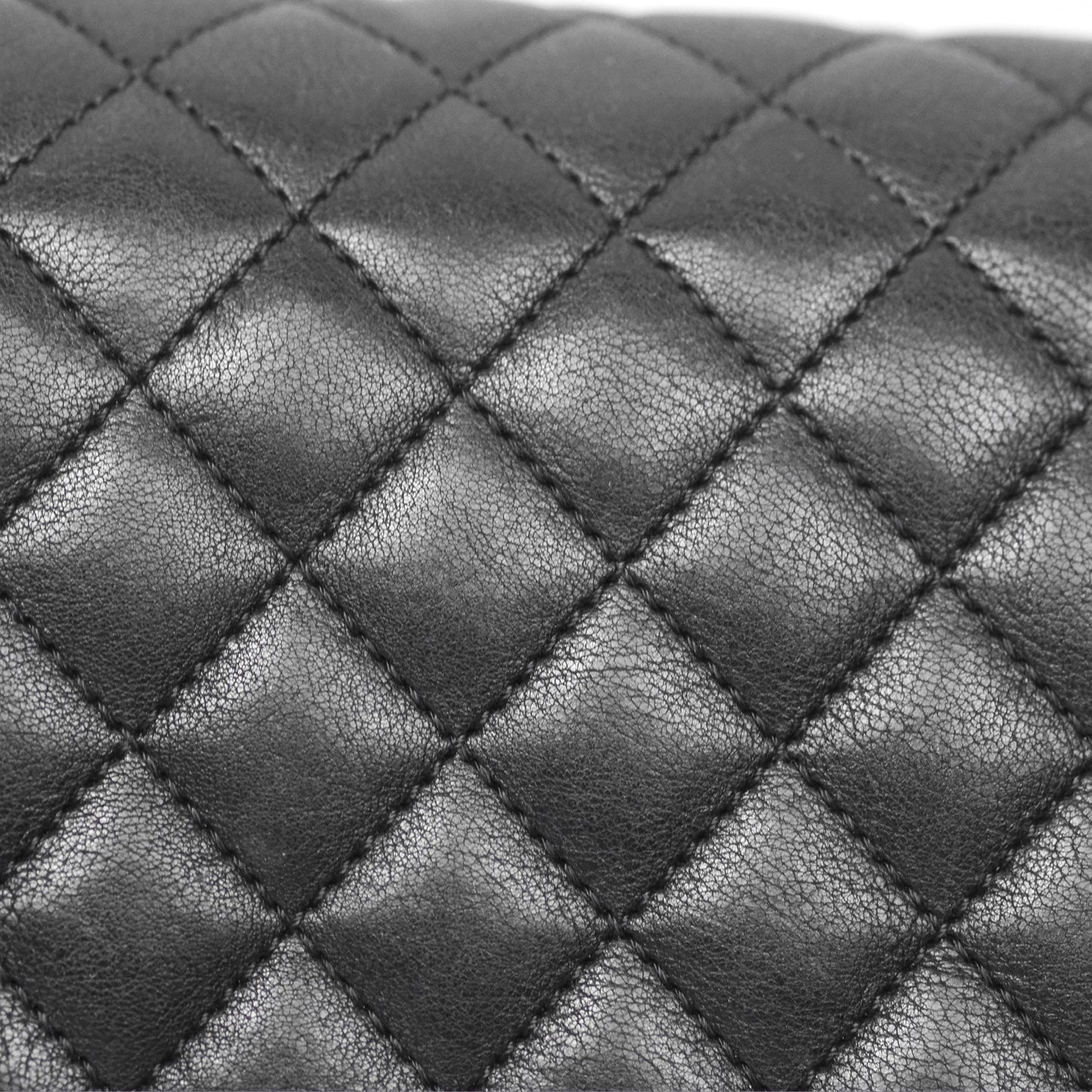 Chanel Medium Boy Quilted Black Calfskin Ruthenium Hardware