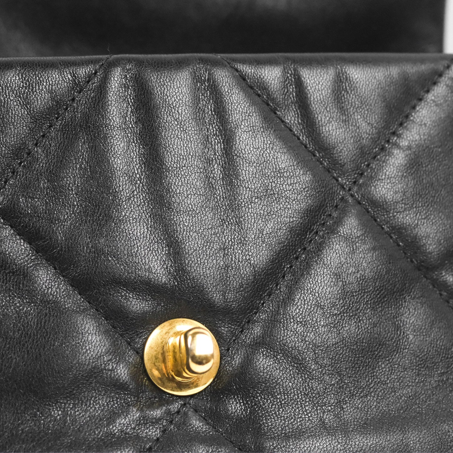 Chanel 19 Small Black Goatskin Mixed Hardware